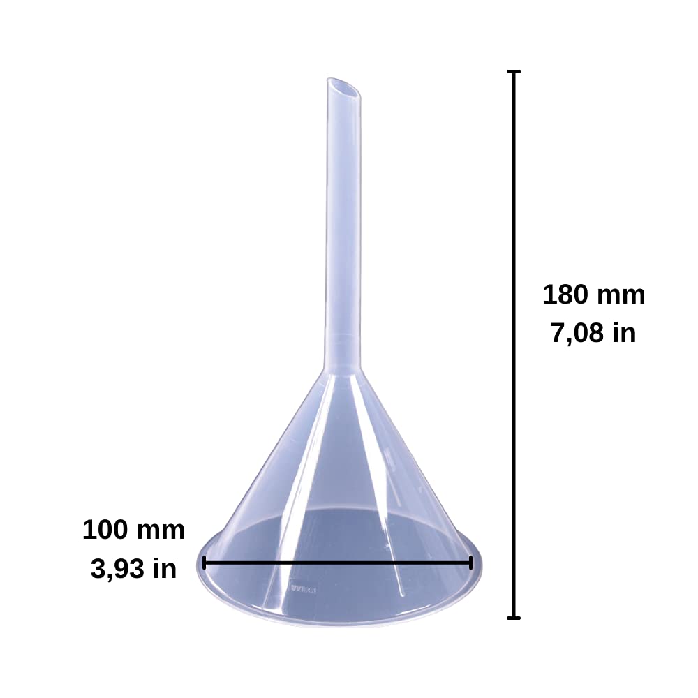isolab-becher-3000-ml-mit-griff-und-auslauf-set-mit-trichtern image 3