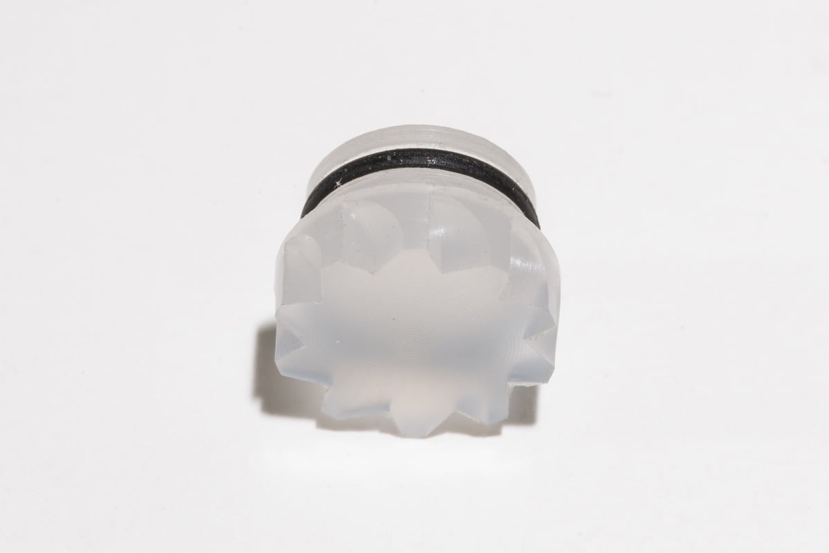 sp-wilmad-solid-state-nmr-mas-rotorkappe-7mm-kel-f-bruker-bl-o-ring image 1