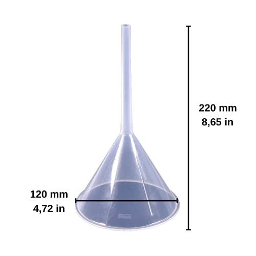 isolab-becher-3000-ml-mit-griff-und-auslauf-set-mit-trichtern image 7