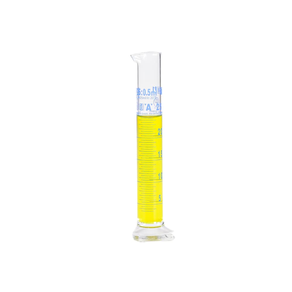 isolab-measuring-cylinder-messzylinder-25-ml-klasse-a-2er-pack image 1