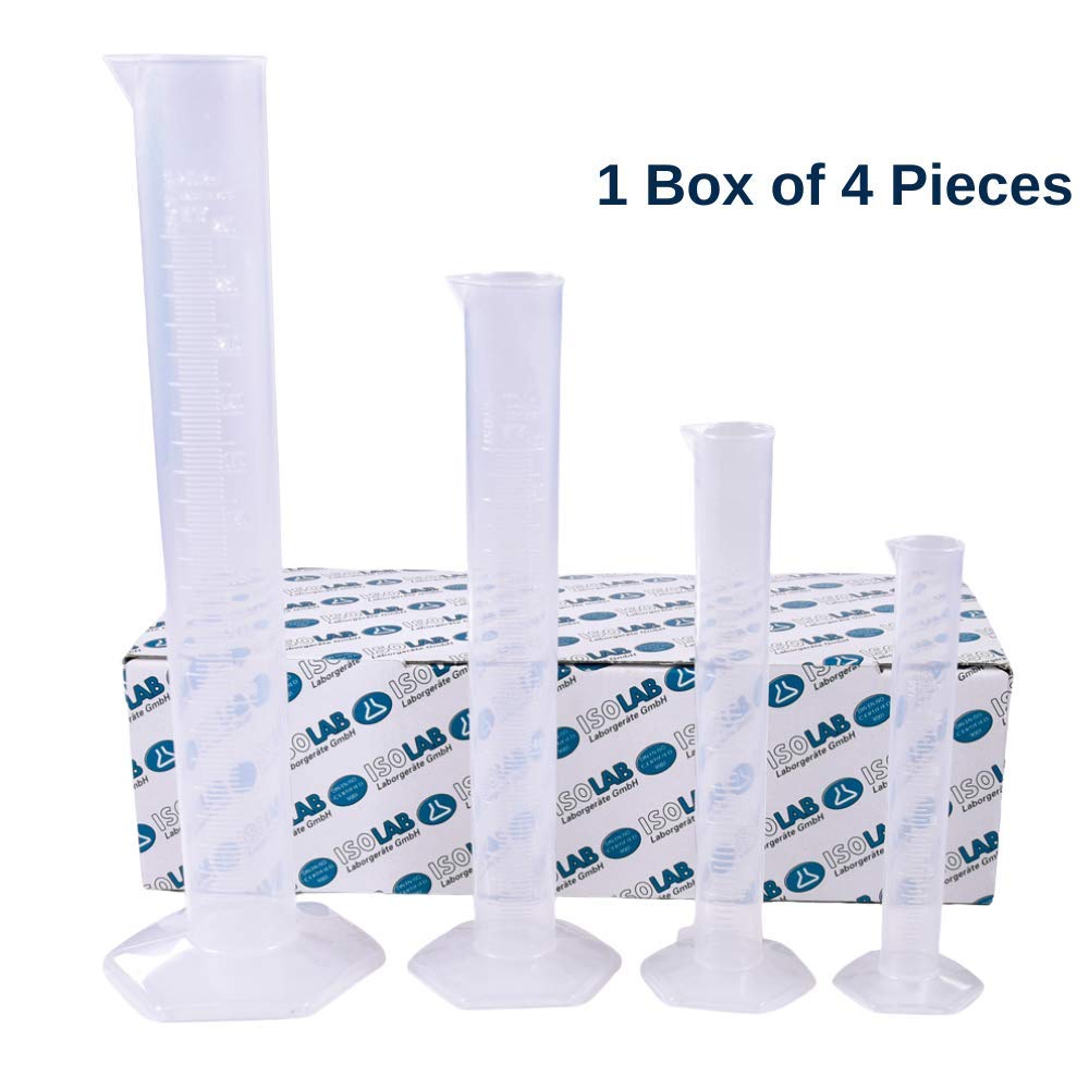 isolab-messzylinder-set-pp-25-250ml-klasse-b-4tlg image 6
