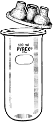 sp-wilmad-reaktordeckel-500-1000-ml-pyrex-deckel-4x-24-40 image 1