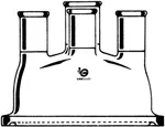 sp-wilmad-laboratory-glassware-reaktionsgef-deckel-4-hals-29-42 image 1