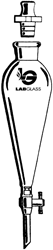 sp-wilmad-lg-8435t-squibb-scheidetrichter-250-ml-ptfe image 1