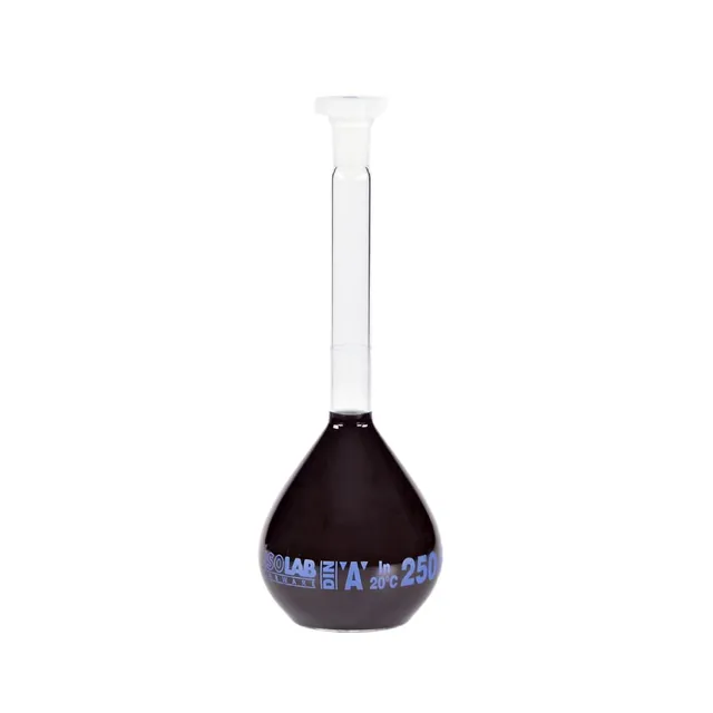 isolab-messkolben-250ml-klasse-a-glas-2st-ns14-23 image 1