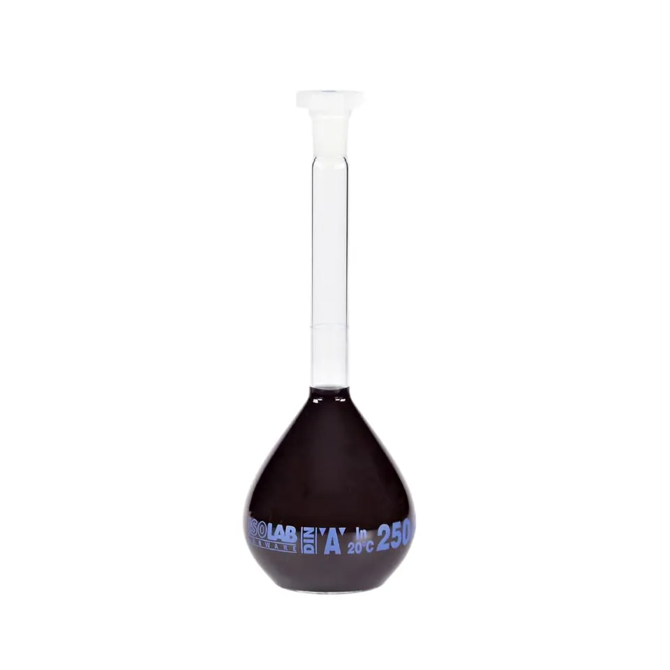 isolab-messkolben-250ml-klasse-a-glas-2st-ns14-23 image 1