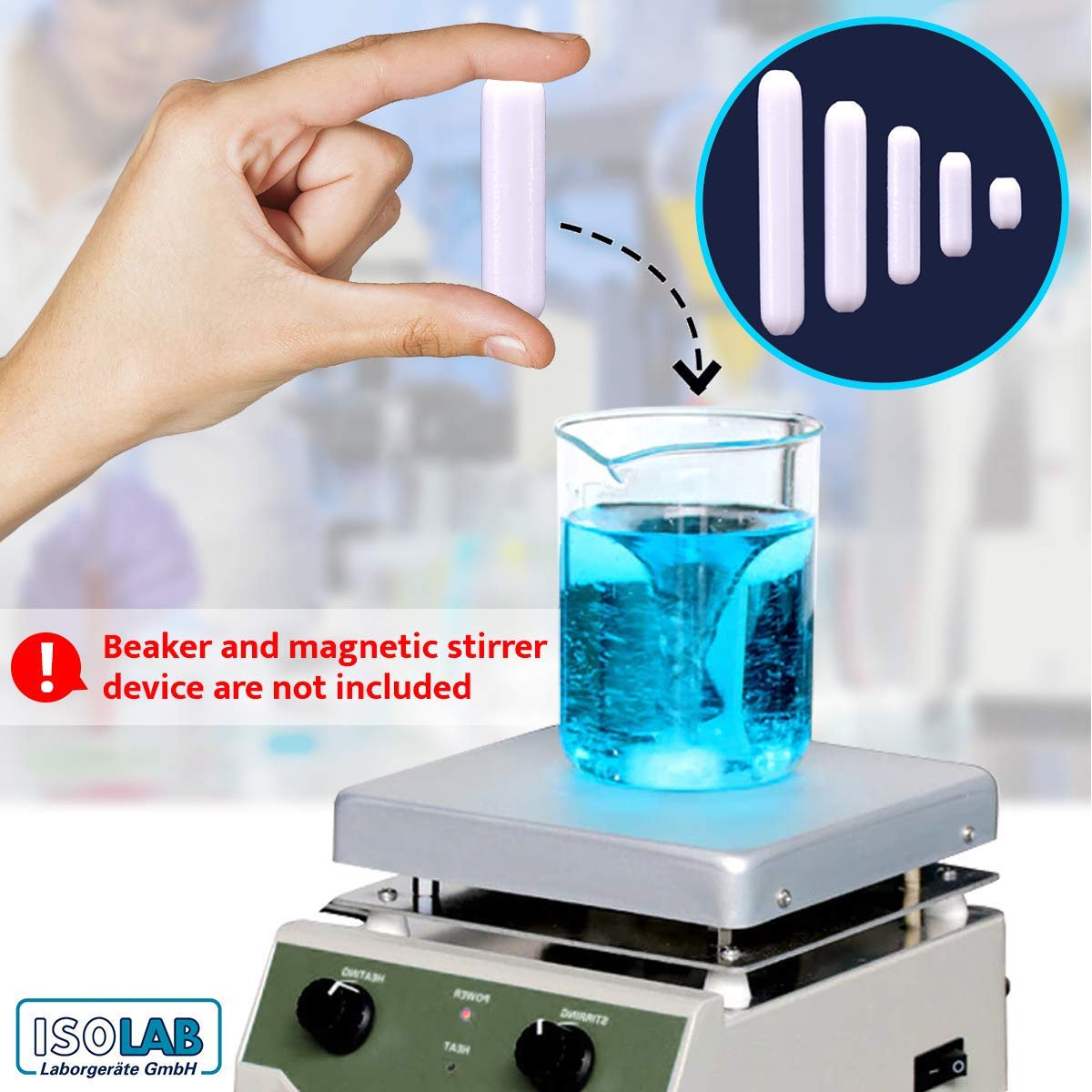 isolab-magnetic-stirrer-magnetr-hrst-bchen-5er-set-ptfe image 6