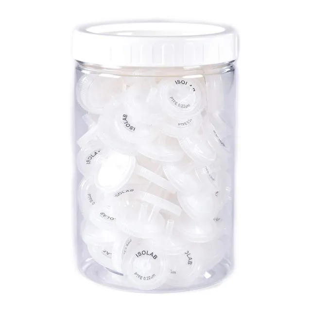 isolab-syringe-filter-ptfe-spritzenfilter-25-mm-0-22-m-100-st-ck image 1