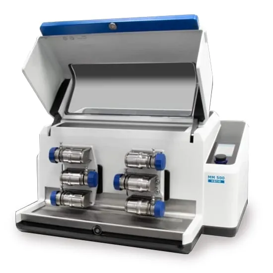 retsch-mixer-mill-mm-500-vario-kugelm-hle-1-5-50-ml-kryo image 1