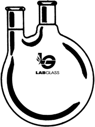 sp-wilmad-laboratory-glassware-rundkolben-3000-ml-zweihalsig-24-40 image 1