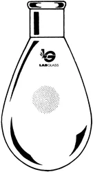 sp-wilmad-auffangkolben-ml-1155-100-ml-14-20-birnenkolben image 1
