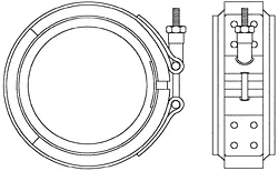 sp-wilmad-lg-4661-b-rdelkupplung-laborglas-1-zoll-ptfe-viton image 1