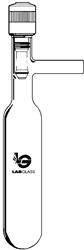 sp-wilmad-laboratory-glassware-lg-10800-schlenkrohr-25ml-rundboden image 1