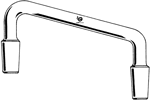 sp-wilmad-laboratory-glassware-verbindungsadapter-24-40-lg-1760 image 1