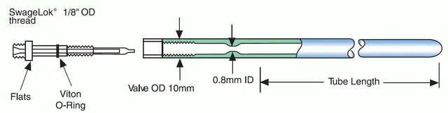 sp-wilmad-nmr-10-mm-heavy-wall-nmr-r-hrchen-7-zoll-450-mhz-ventil image 1