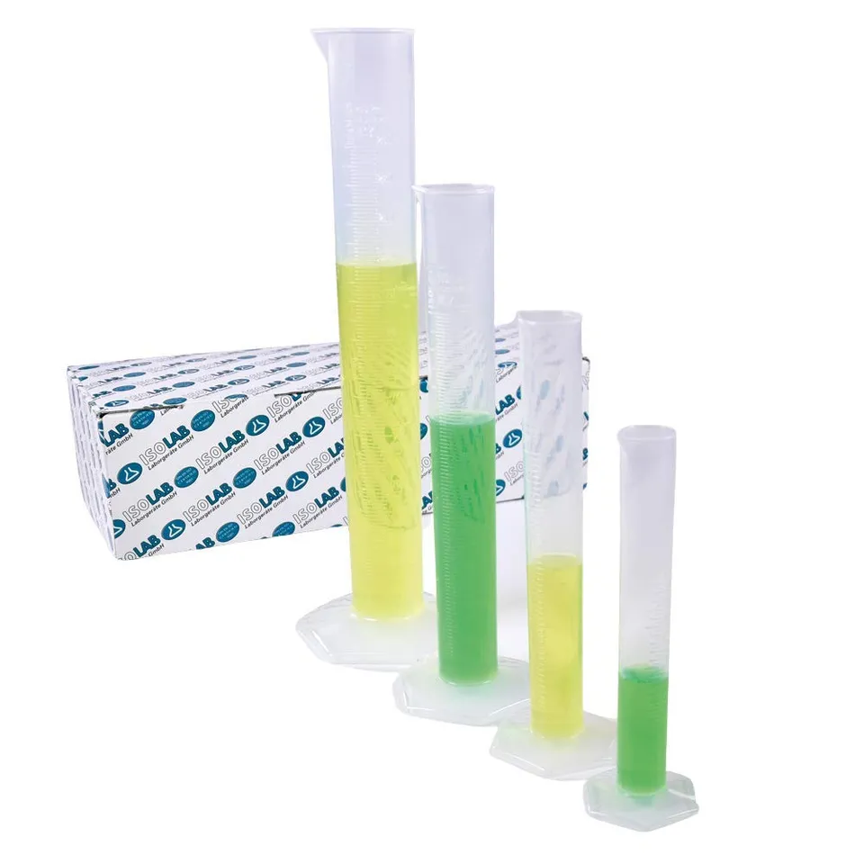 isolab-messzylinder-set-pp-25-250ml-klasse-b-4tlg image 1