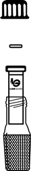 sp-wilmad-laboratory-glassware-lg-9455-ptfe-lager-mit-o-ring image 1