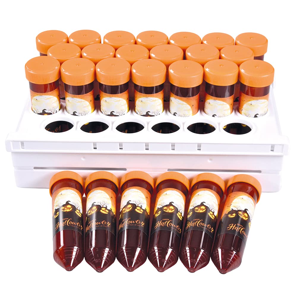 isolab-zentrifugenr-hrchen-50-ml-halloween-26-st-ck-mit-rack image 2