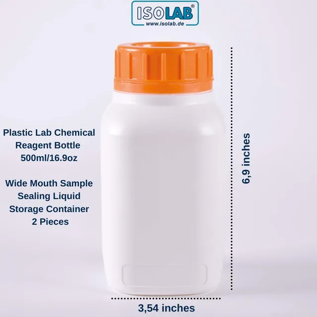 isolab-bottles-500-ml-laborflaschen-hdpe-weithals-2-st-ck image 1